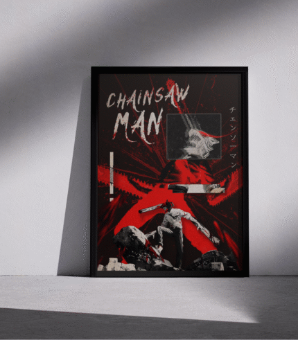 Denji - Chainsaw Man Framed Poster